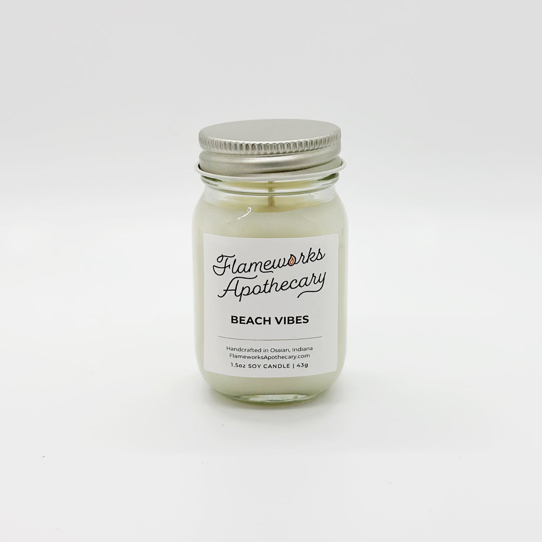Beach Vibes 1.5 oz Mini Mason Jar Candle