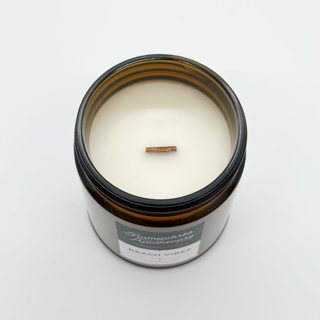 Beach Vibes 7 oz Amber Jar Candle