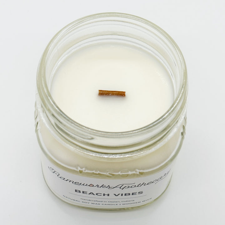 Beach Vibes 8 oz Mason Jar Candle