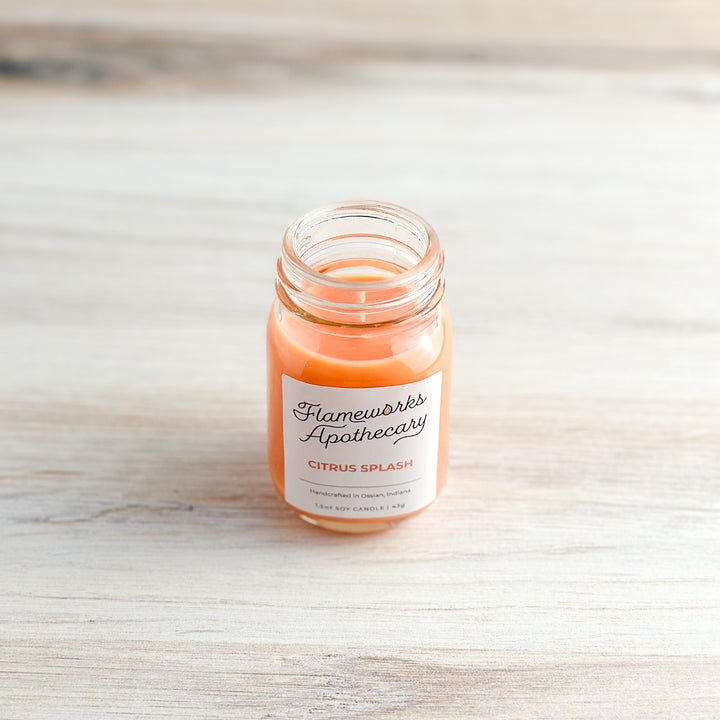 Citrus Splash 1.5 oz Mini Mason Jar Candle