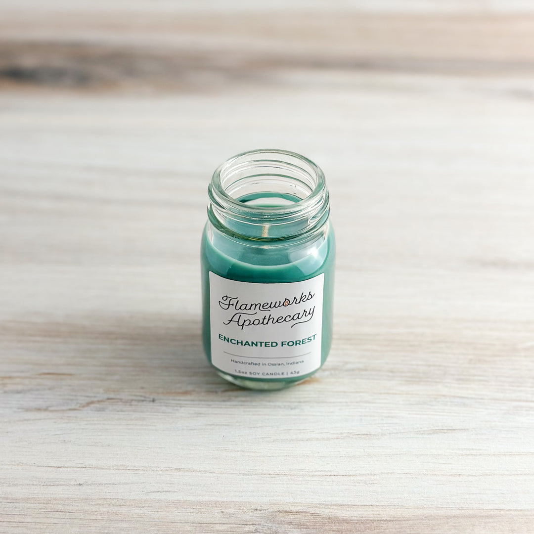 Enchanted Forest 1.5 oz Mini Mason Jar Candle