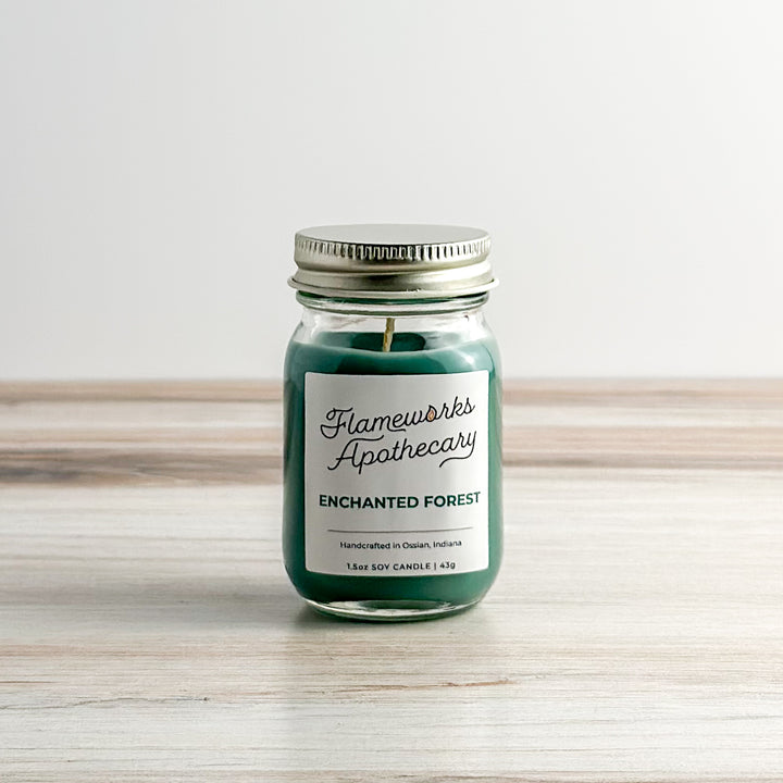 Enchanted Forest 1.5 oz Mini Mason Jar Candle