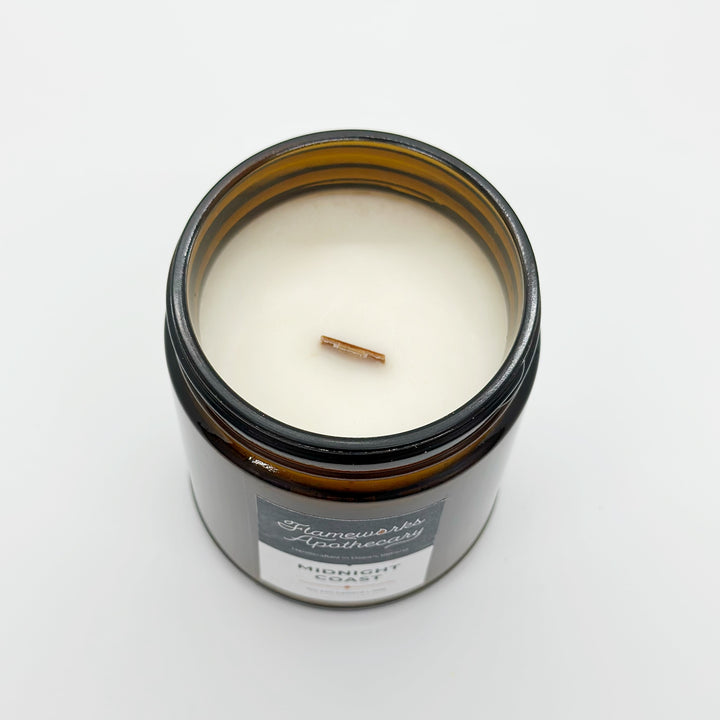 Midnight Coast 7 oz Amber Jar Candle