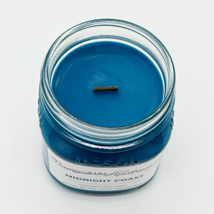 Midnight Coast 8 oz Mason Jar Candle