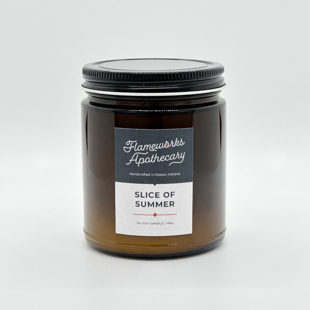 Slice of Summer 7 oz Amber Jar Candle