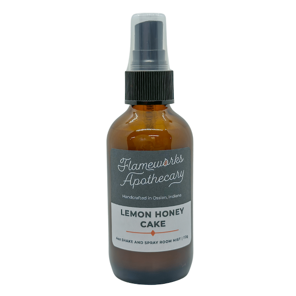 Lemon Honey Cake 4 oz Shake and Spray Room Mist