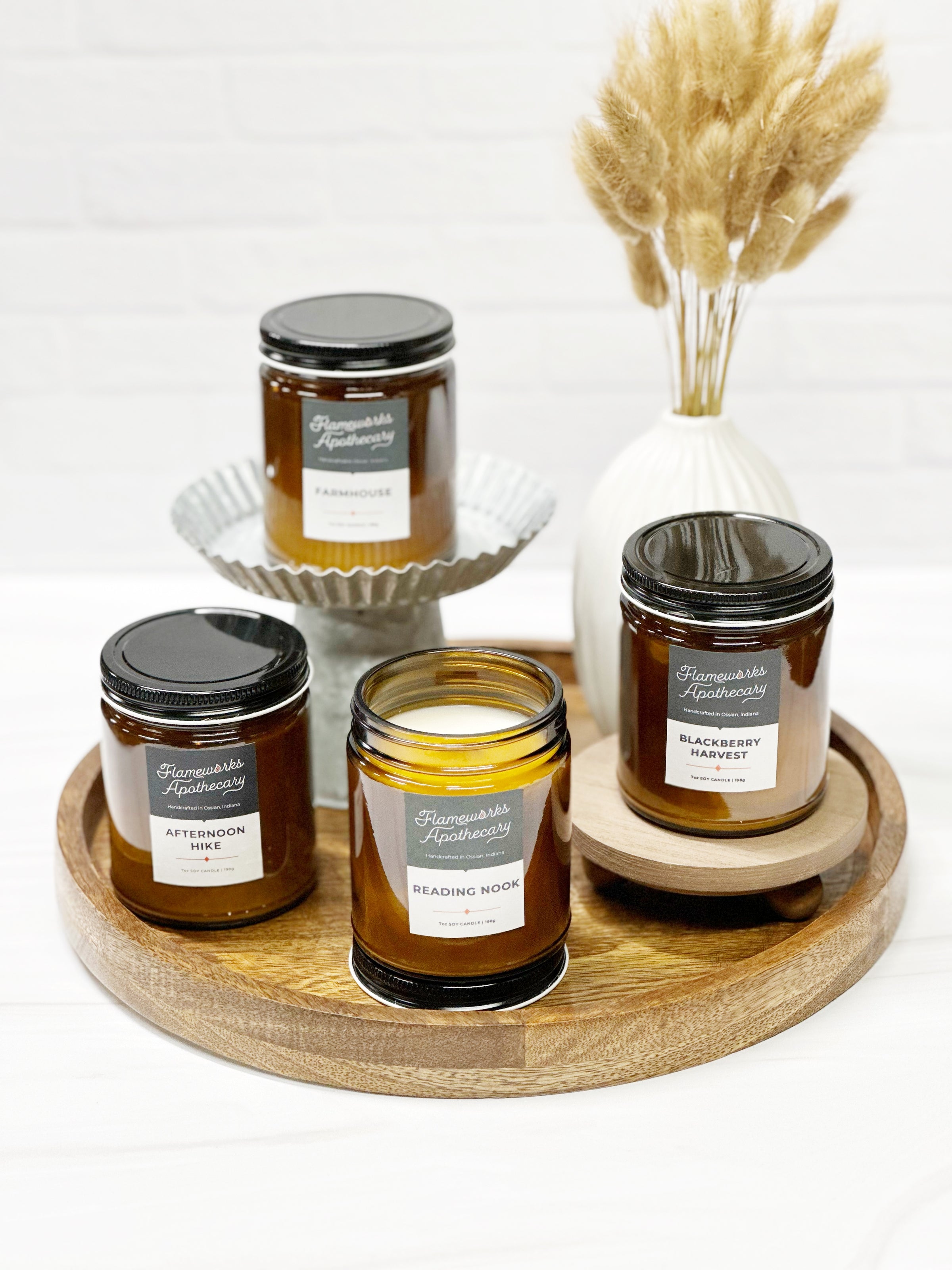 7 oz Amber Jars