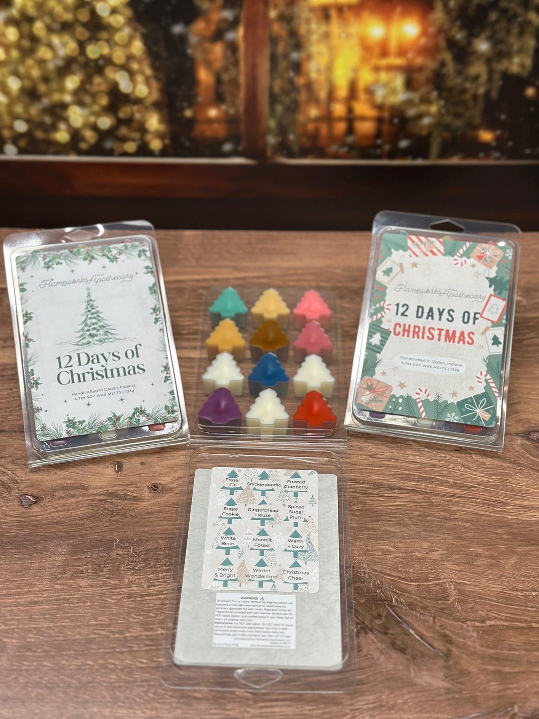 12 Days of Christmas Wax Melts