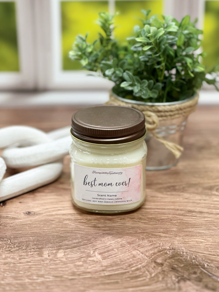 Mother's Day 8 oz Mason Jar Candle