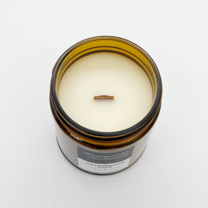 Afternoon Hike 7 oz Amber Jar Candle