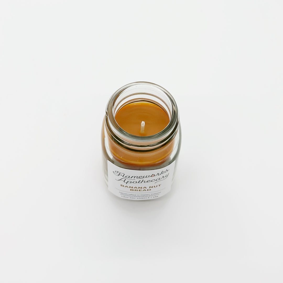 Banana Nut Bread 1.5 oz Mini Mason Jar Candle