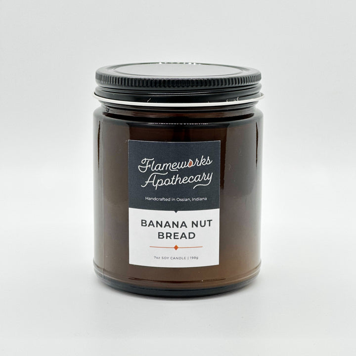 Banana Nut Bread 7 oz Amber Jar Candle