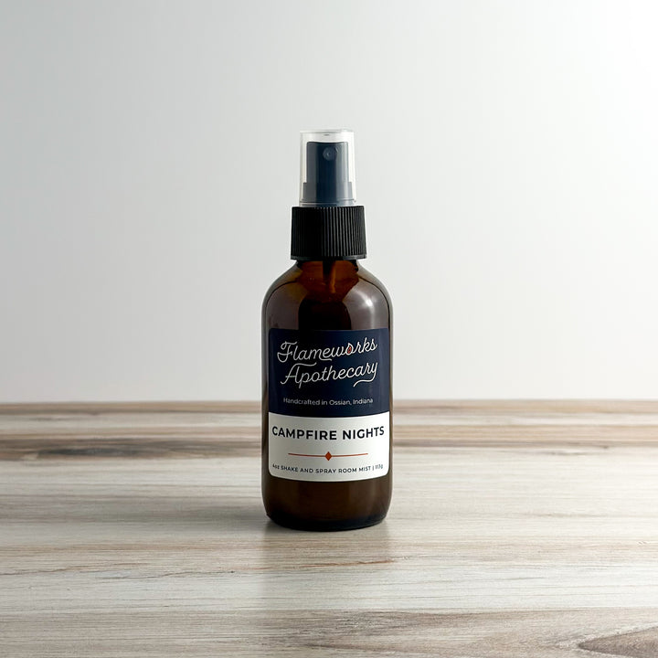 Campfire Nights 4 oz Shake and Spray Room Mist