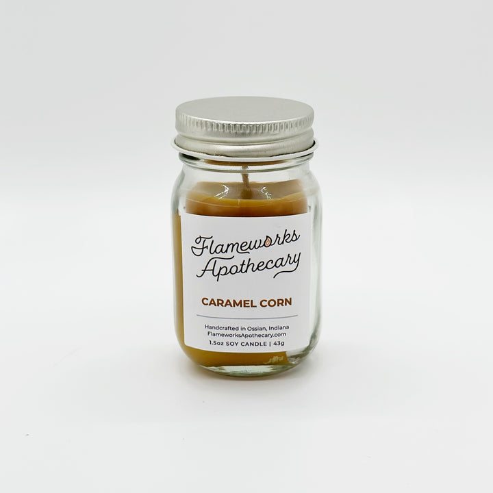 Caramel Corn 1.5 oz Mini Mason Jar Candle