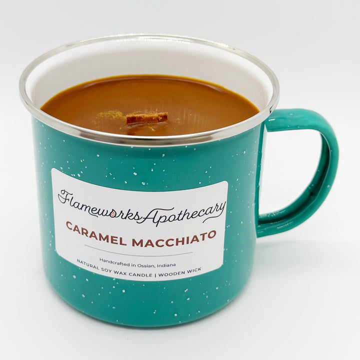 Caramel Macchiato Mug Candles – Flameworks Apothecary