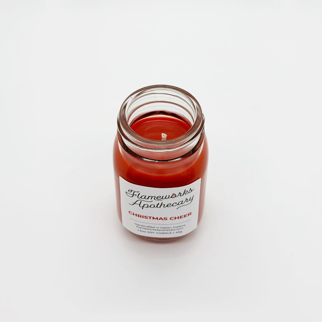 Christmas Cheer 1.5 oz Mini Mason Jar Candle