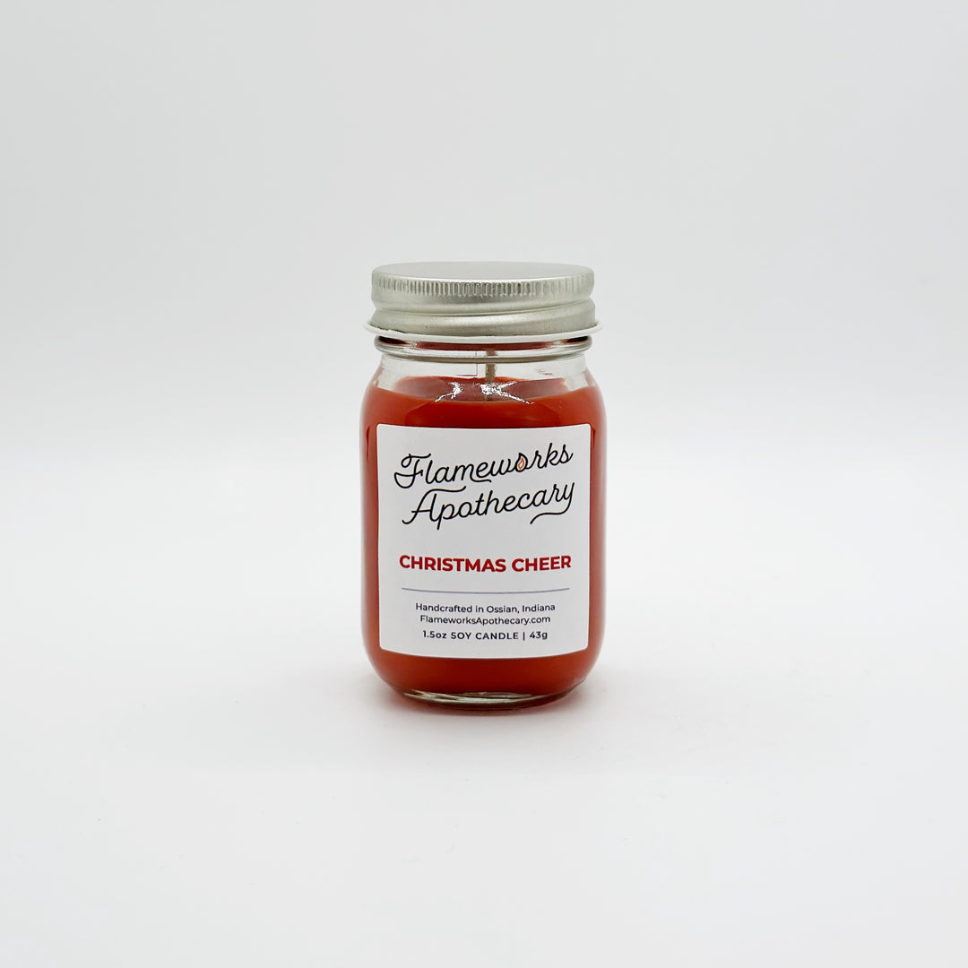 Christmas Cheer 1.5 oz Mini Mason Jar Candle