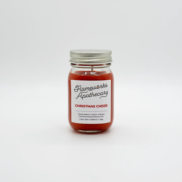Christmas Cheer 1.5 oz Mini Mason Jar Candle