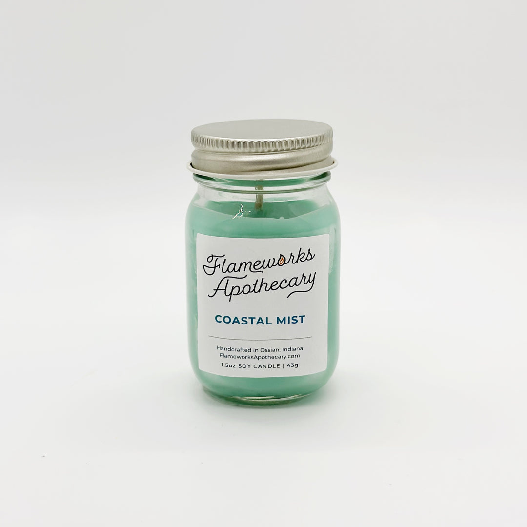 Coastal Mist 1.5 oz Mini Mason Jar Candle