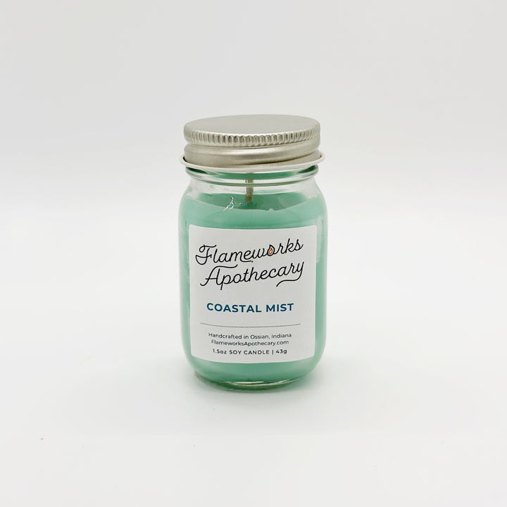 Coastal Mist 1.5 oz Mini Mason Jar Candle