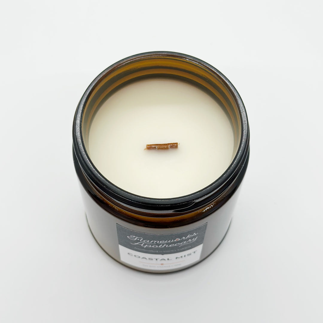 Coastal Mist 7 oz Amber Jar Candle