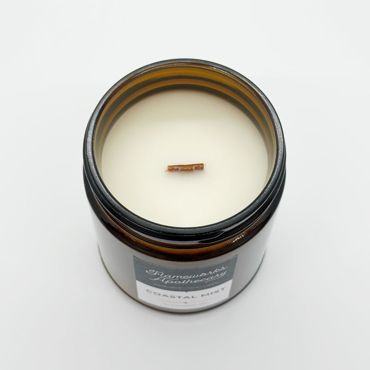 Coastal Mist 7 oz Amber Jar Candle