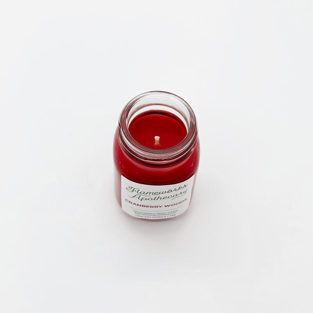 Cranberry Woods 1.5 oz Mini Mason Jar Candle