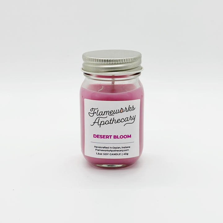 Desert Bloom 1.5 oz Mini Mason Jar Candle
