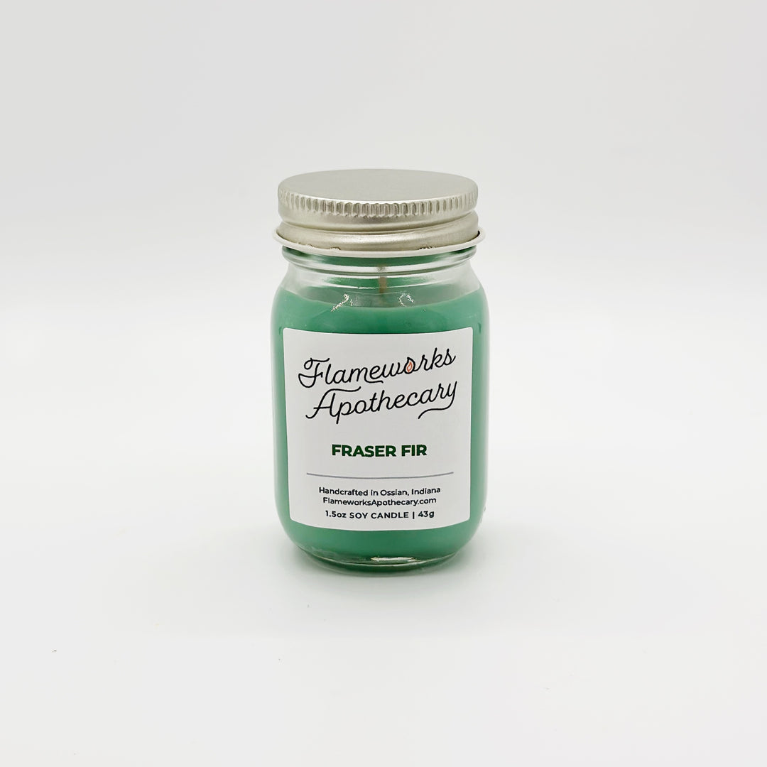Fraser Fir 1.5 oz Mini Mason Jar Candle