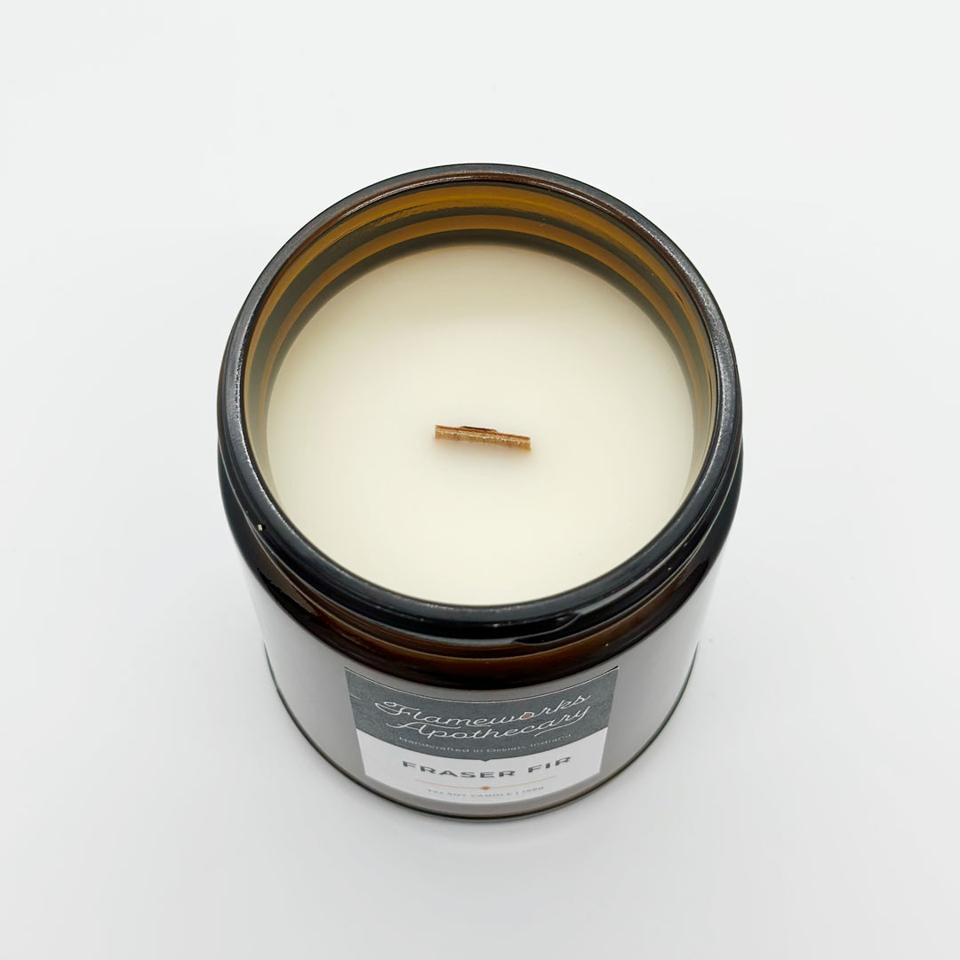 Fraser Fir 7 oz Amber Jar Candle