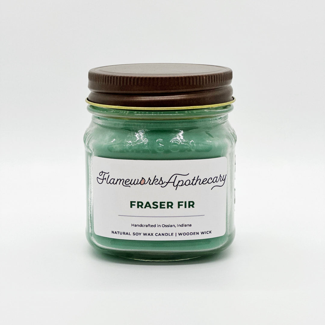 Fraser Fir 8 oz Mason Jar Candle