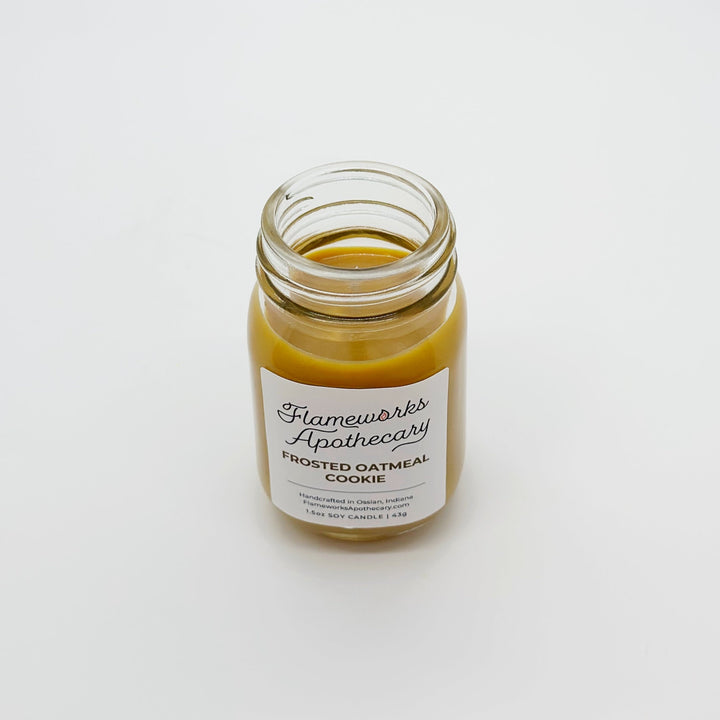 Frosted Oatmeal Cookie 1.5 oz Mini Mason Jar Candle