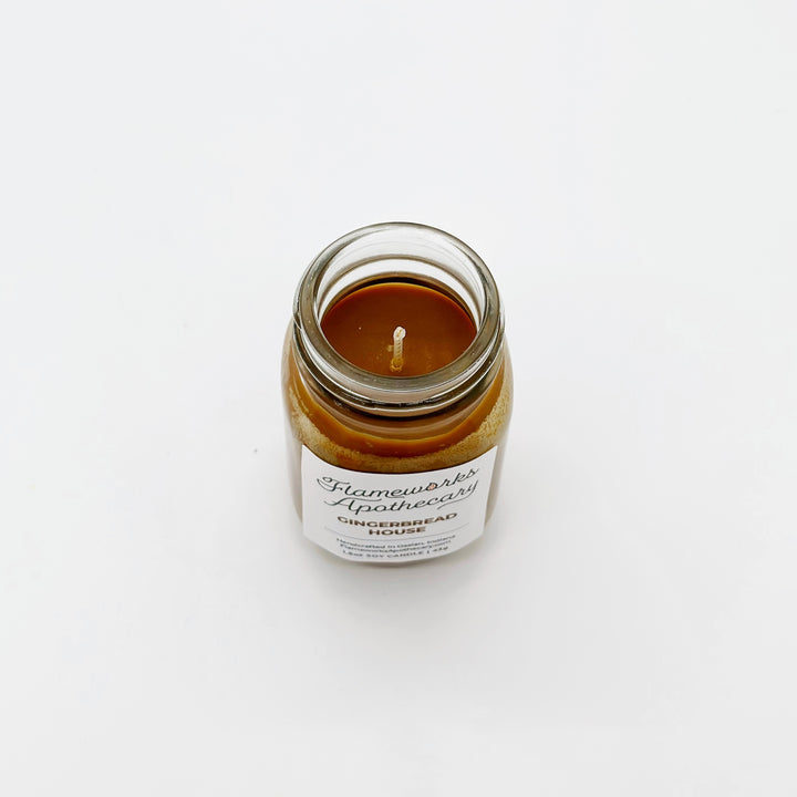 Gingerbread House 1.5 oz Mini Mason Jar Candle