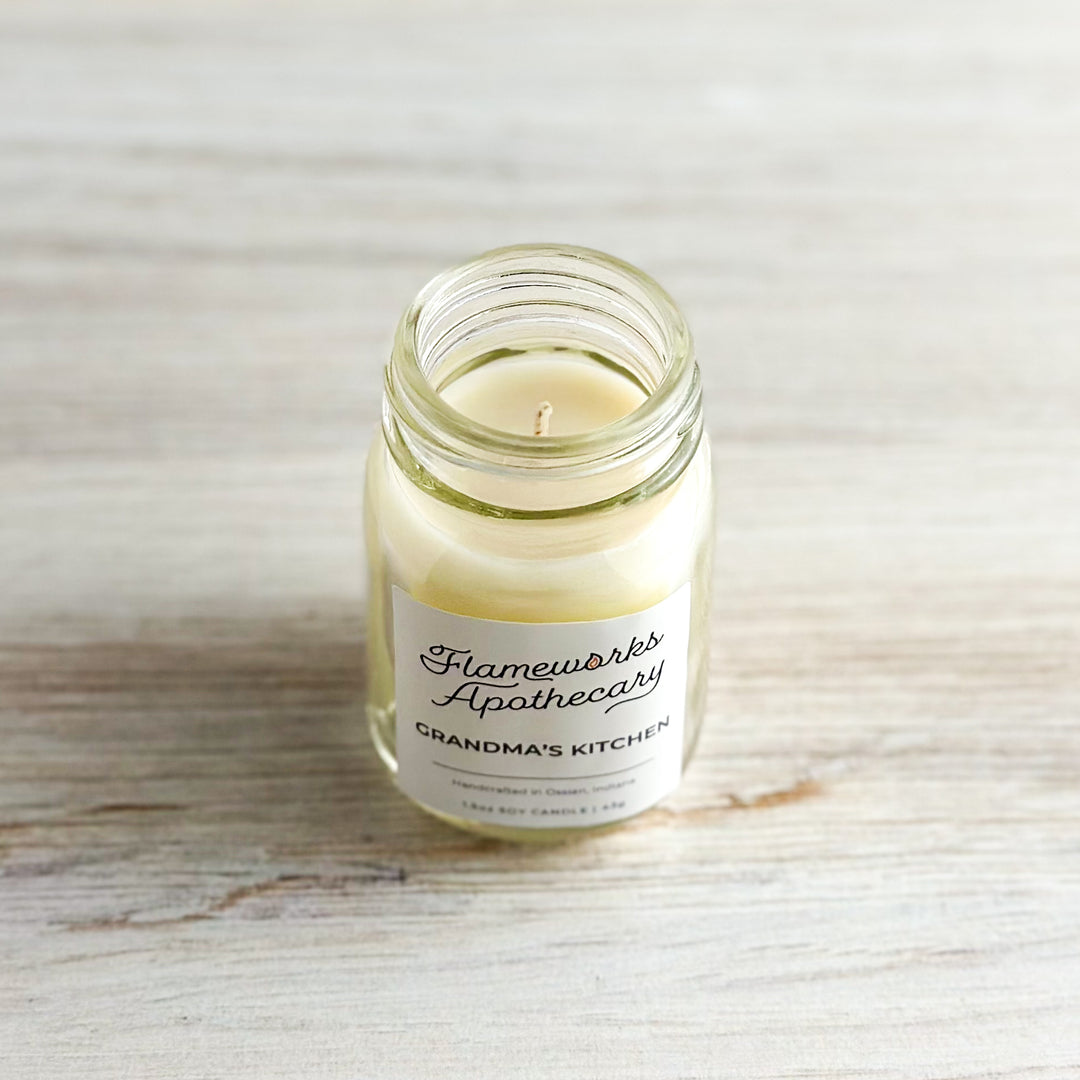 Grandma's Kitchen 1.5 oz Mini Mason Jar Candle