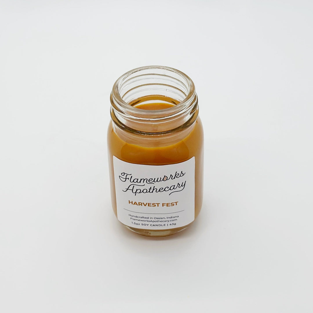 Harvest Fest 1.5 oz Mini Mason Jar Candle