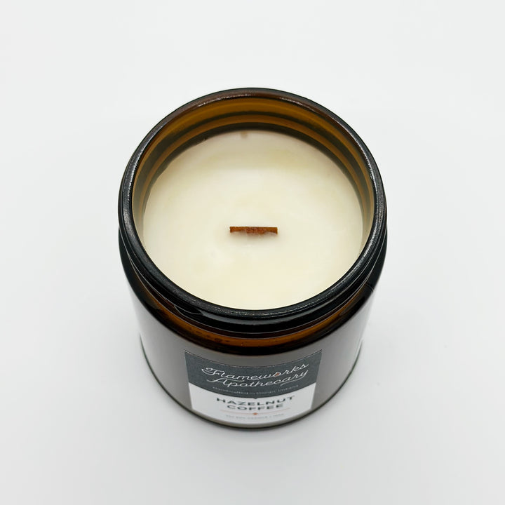 Hazelnut Coffee 7 oz Amber Jar Candle