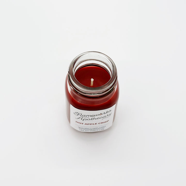 Hot Apple Crisp 1.5 oz Mini Mason Jar Candle