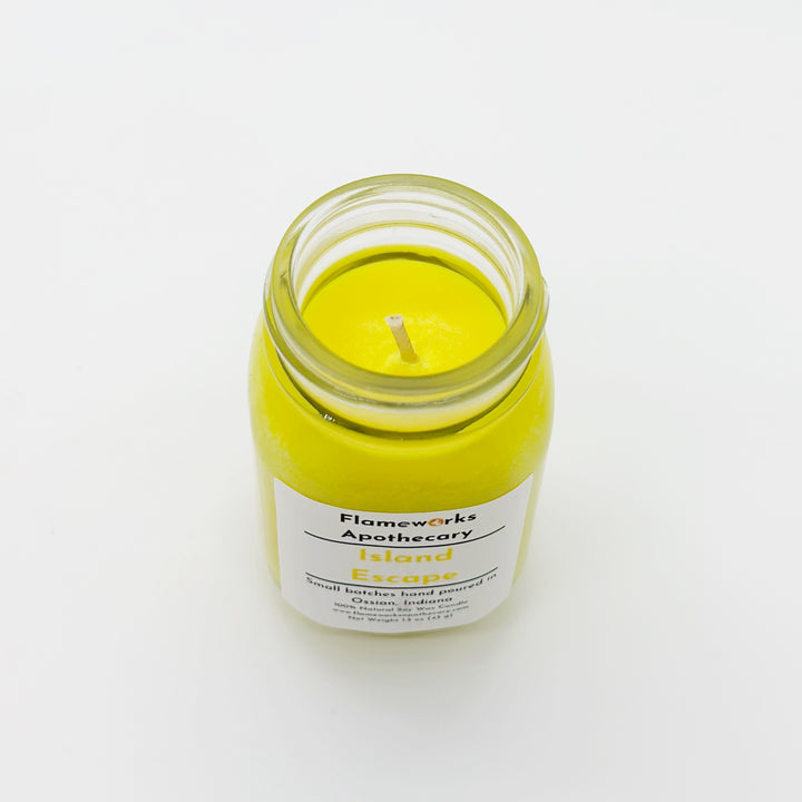 Island Escape 1.5 oz Mini Mason Jar Candle