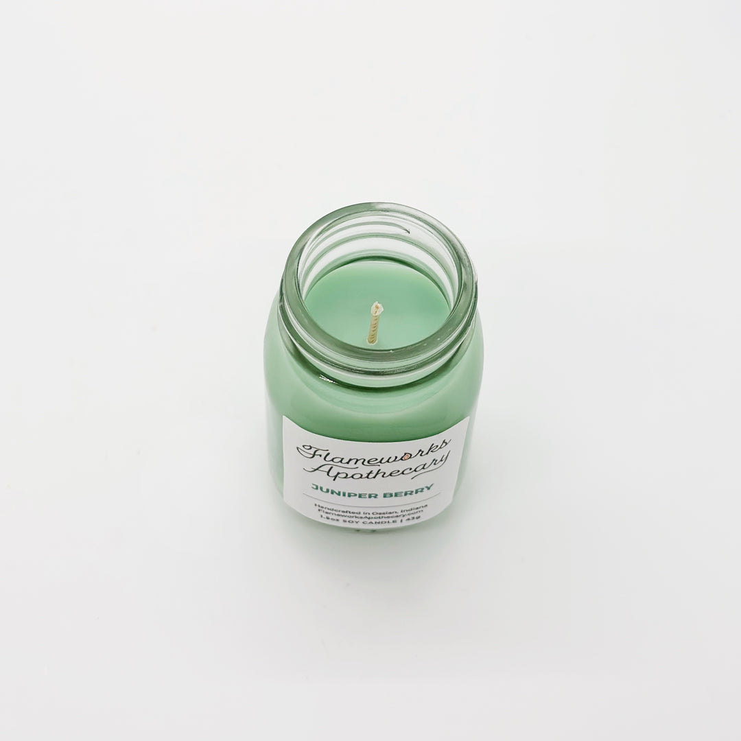 Juniper Berry 1.5 oz Mini Mason Jar Candle