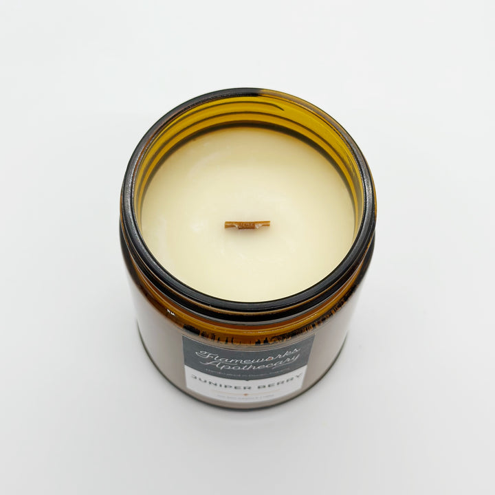 Juniper Berry 7 oz Amber Jar Candle