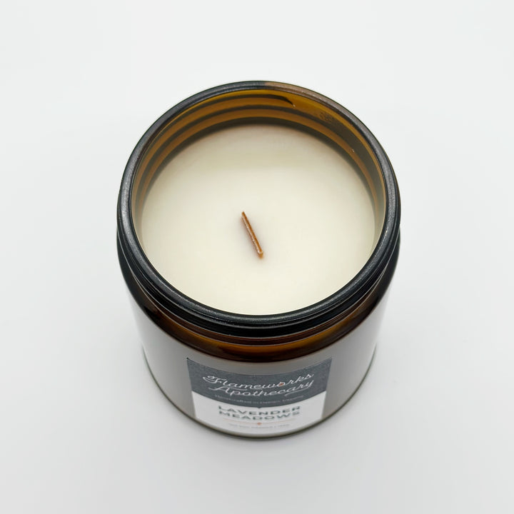 Lavender Meadows 7 oz Amber Jar Candle