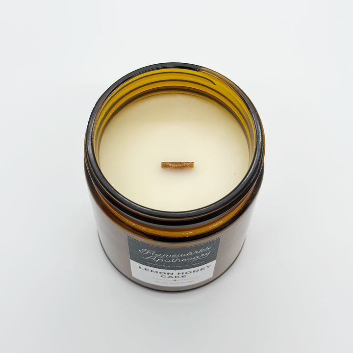 Lemon Honey Cake 7 oz Amber Jar Candle