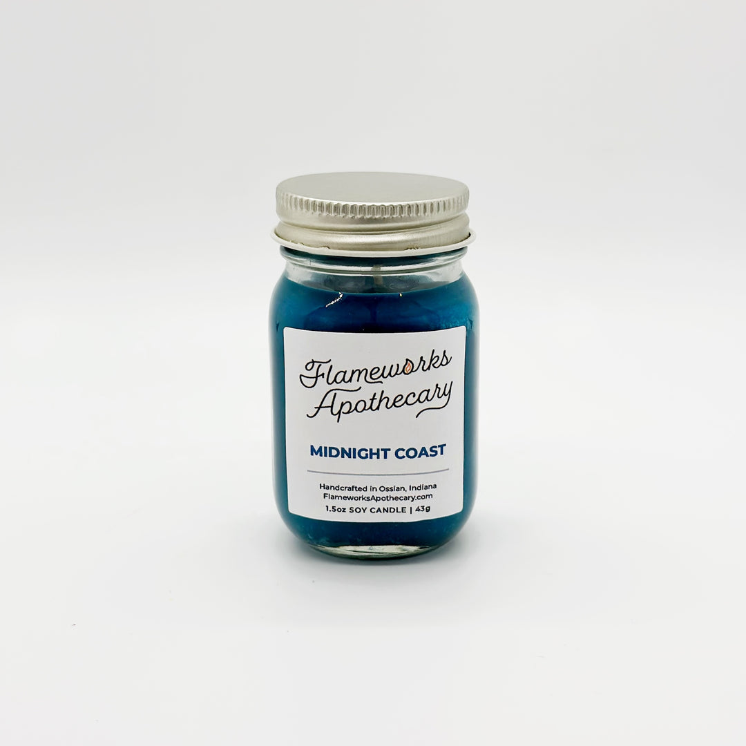 Midnight Coast 1.5 oz Mini Mason Jar Candle