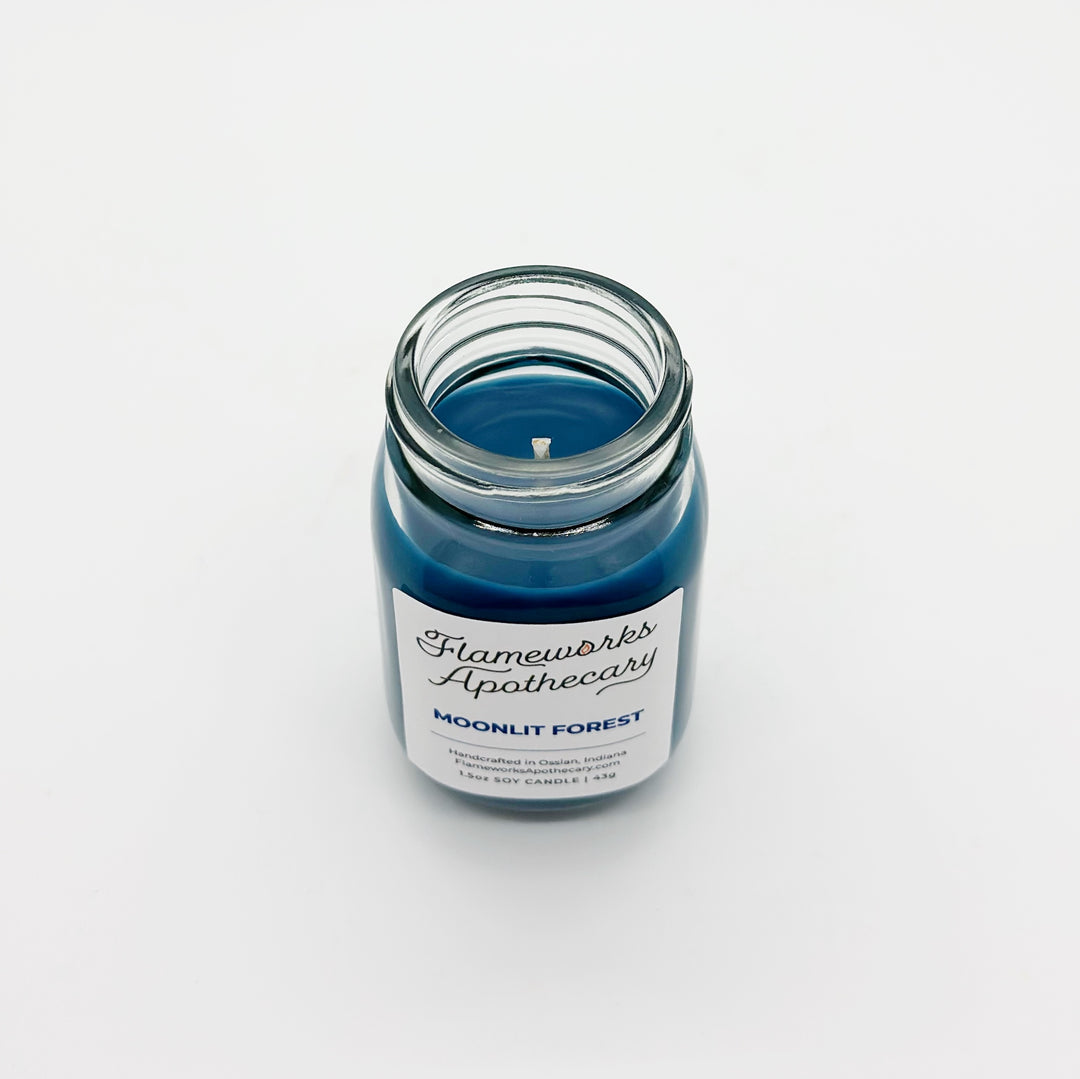 Moonlit Forest 1.5 oz Mini Mason Jar Candle