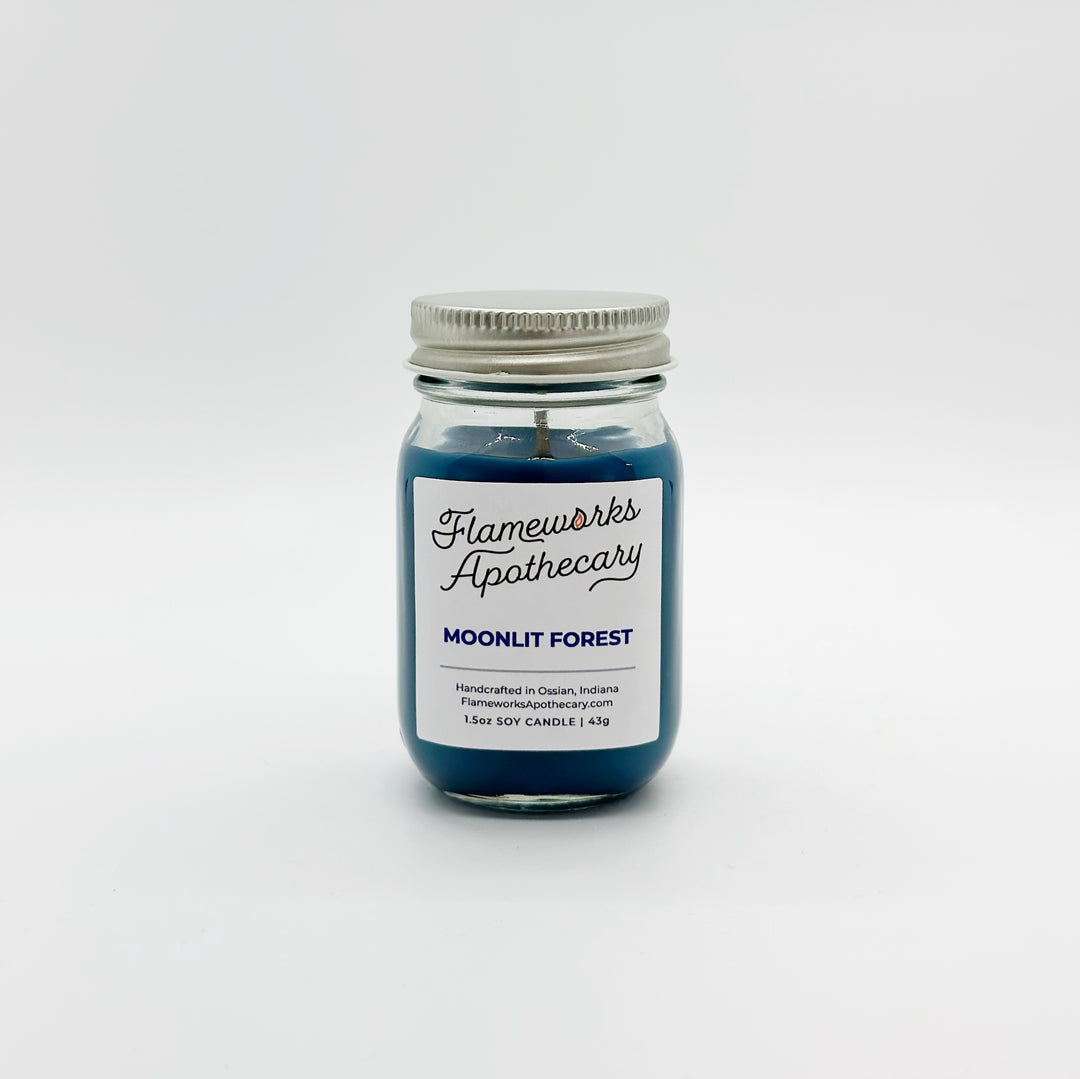 Moonlit Forest 1.5 oz Mini Mason Jar Candle