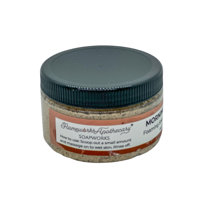 Morning Brew 4 oz Foaming Soap Sugar Scrub