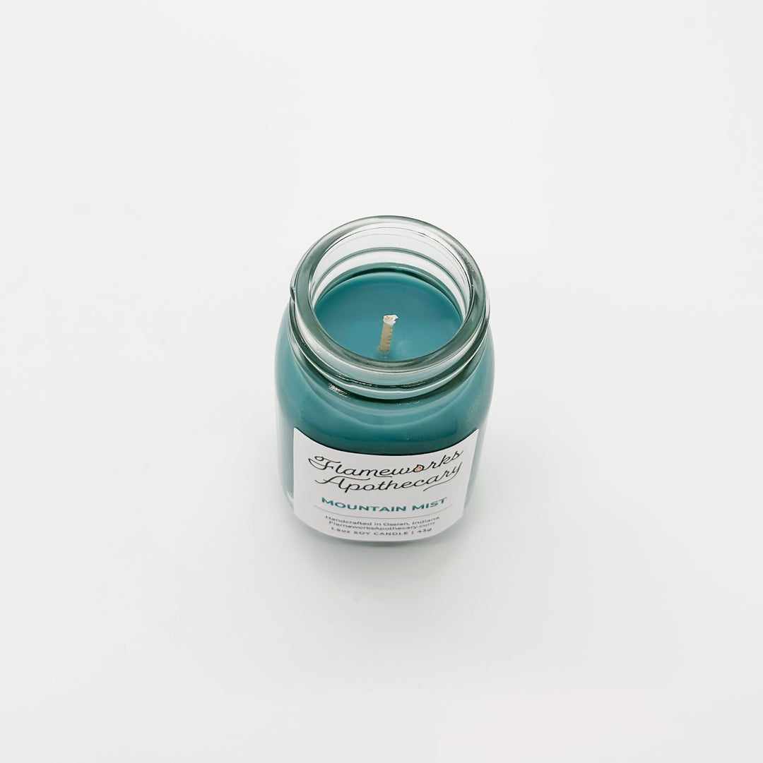 Mountain Mist 1.5 oz Mini Mason Jar Candle