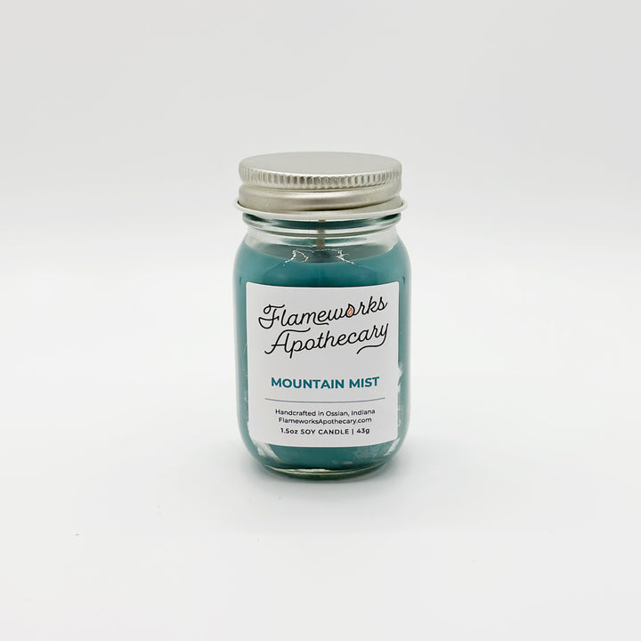 Mountain Mist 1.5 oz Mini Mason Jar Candle