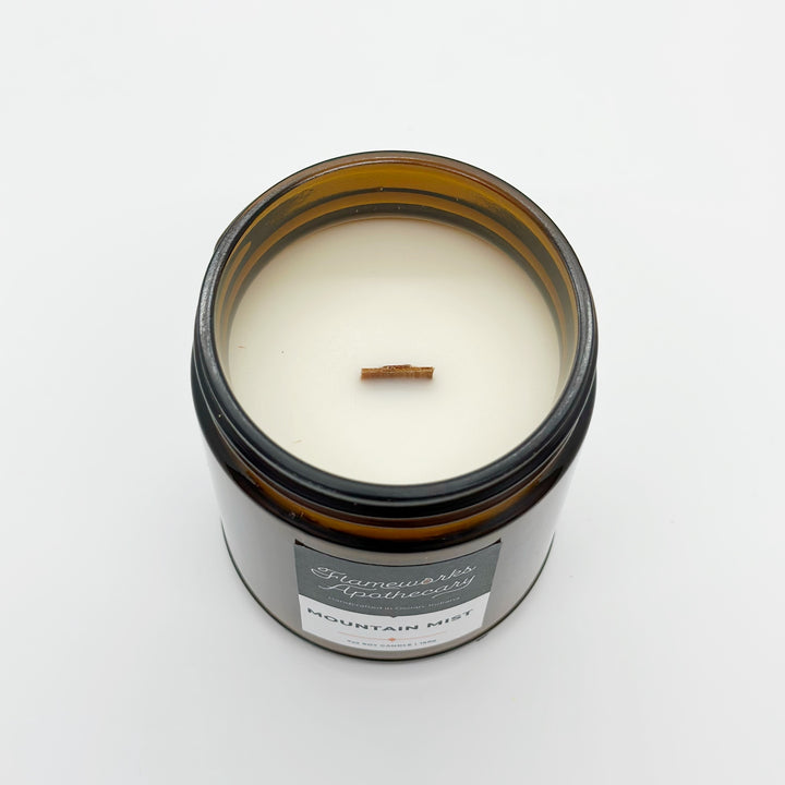 Mountain Mist 7 oz Amber Jar Candle