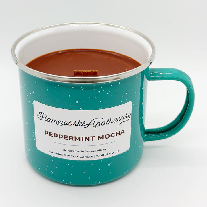 Peppermint Mocha Mug Candles
